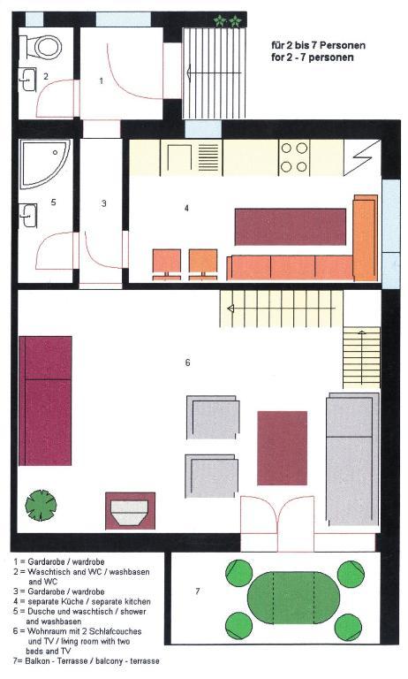 Pension Apartment Granit Praha Pokoj fotografie